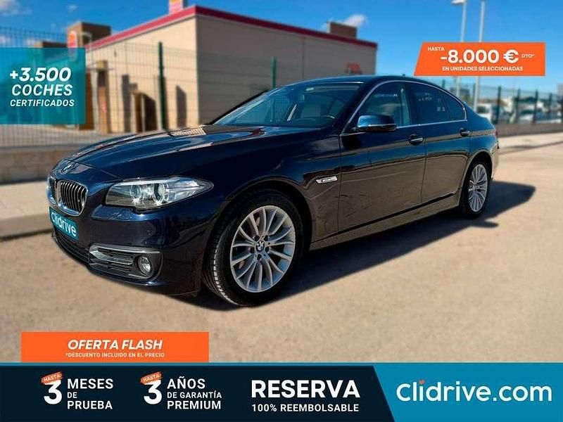 Azul Usado 2016 BMW 520 Luxury Line Berlina | 16.890 € (Buen precio) - Imagen 1/3