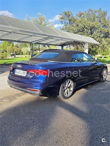 Usado Audi A5 Cabriolet Premium 190 CV (139 kW) 2020 Azul Descapotable