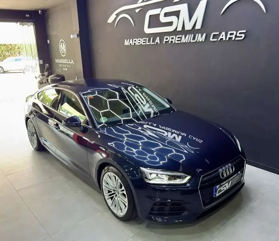 Usado Audi A5 Sportback Premium 190 CV (139 kW) 2017 Azul Utilitario