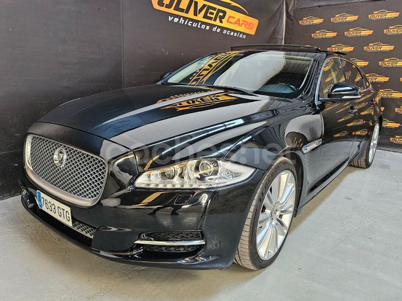 Negro Usado 2010 Jaguar XJ Portfolio Berlina | 20.999 € - Imagen 1/4
