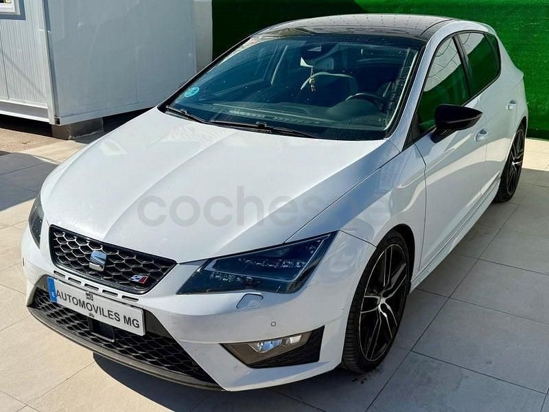 Usado Seat Leon FR 150 CV (110 kW) 2016 Blanco Berlina