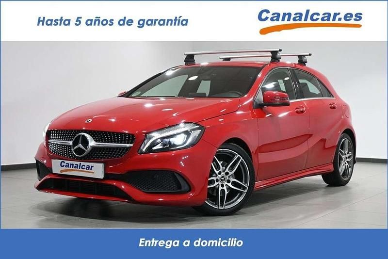 Usado Mercedes A180 122 CV (89 kW) 2018 Rojo Utilitario