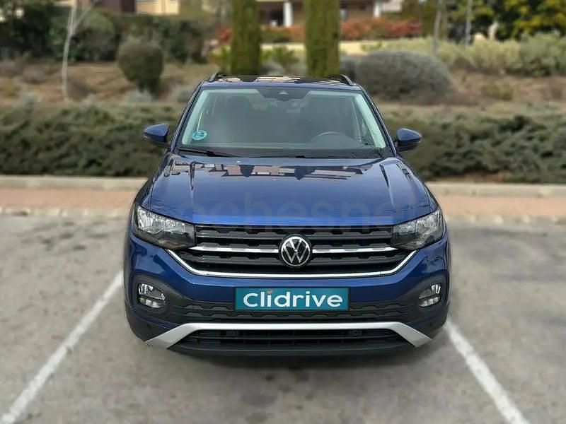 Usado VW T-Cross Advance 110 CV (80 kW) 2022 Azul SUV