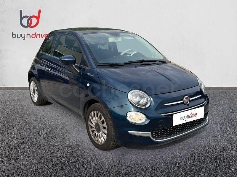 Usado Fiat 500 Dolcevita 70 CV (51 kW) 2022 Azul Berlina