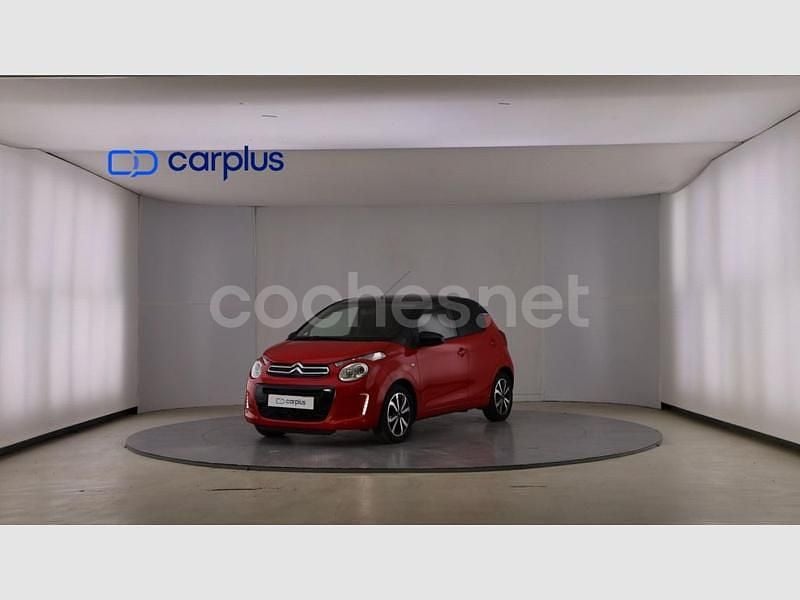 Usado Citroën C1 72 CV (52 kW) 2018 Rojo scarlet techo negro Utilitario