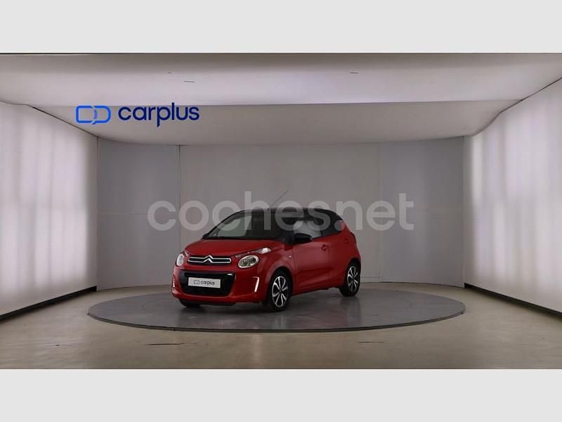 Rojo scarlet techo negro Usado 2018 Citroën C1 Utilitario | 9490 € (Precio justo) - Imagen 1/4