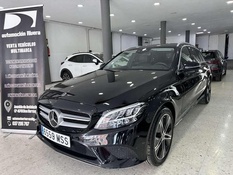 Negro Usado 2021 Mercedes C300e Familiar | 23.000 € (Super precio) - Imagen 1/4