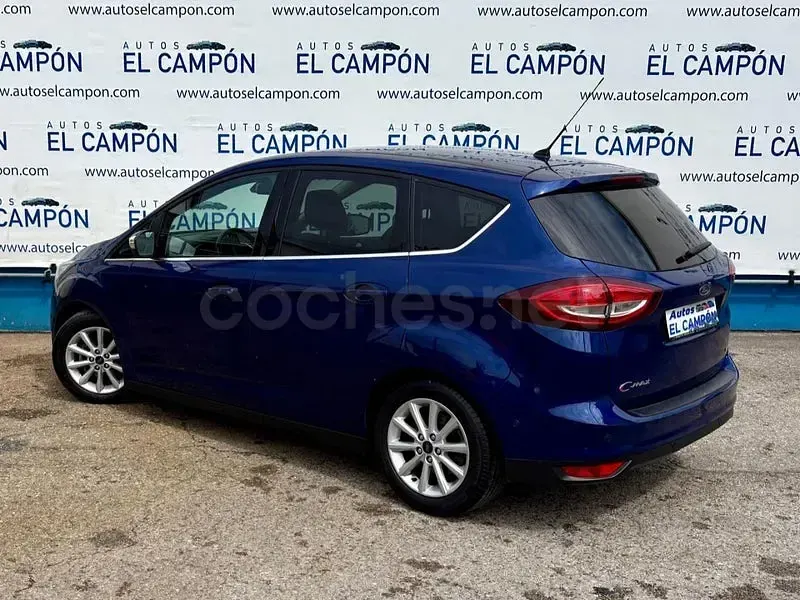 Usado Ford C-MAX Trend 125 CV (91 kW) 2015 Azul Monovolumen