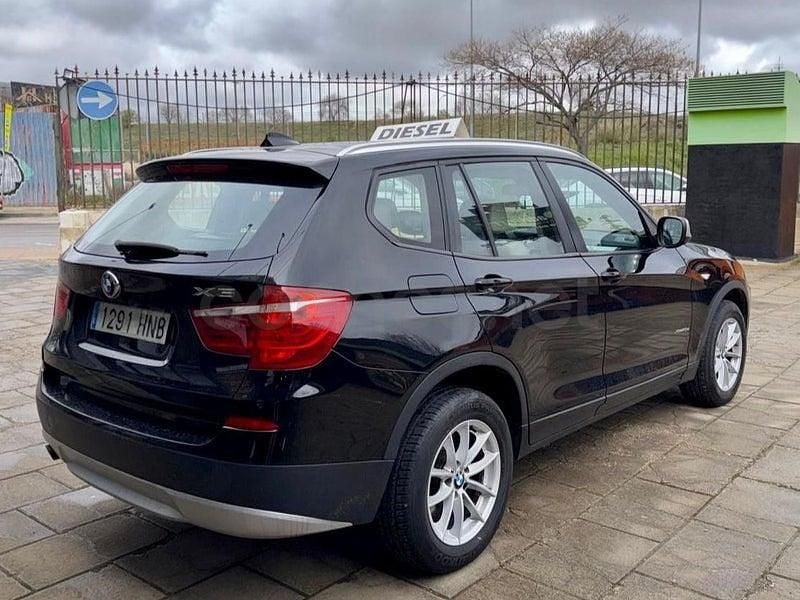 Usado BMW X3 177 CV (130 kW) 2012 Negro SUV