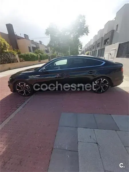 Usado Audi A5 Sportback S-Line 252 CV (185 kW) 2018 Negro Utilitario