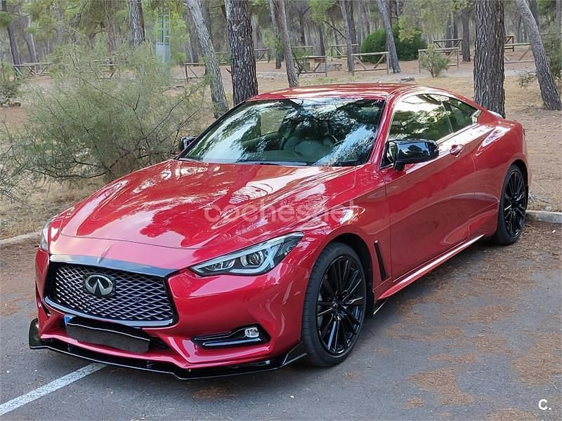 Usado Infiniti Q60 Sport Tech 211 CV (155 kW) 2017 Rojo Coupe