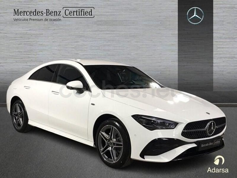 Usado Mercedes CLA250e AMG line 218 CV (160 kW) 2025 Blanco Berlina