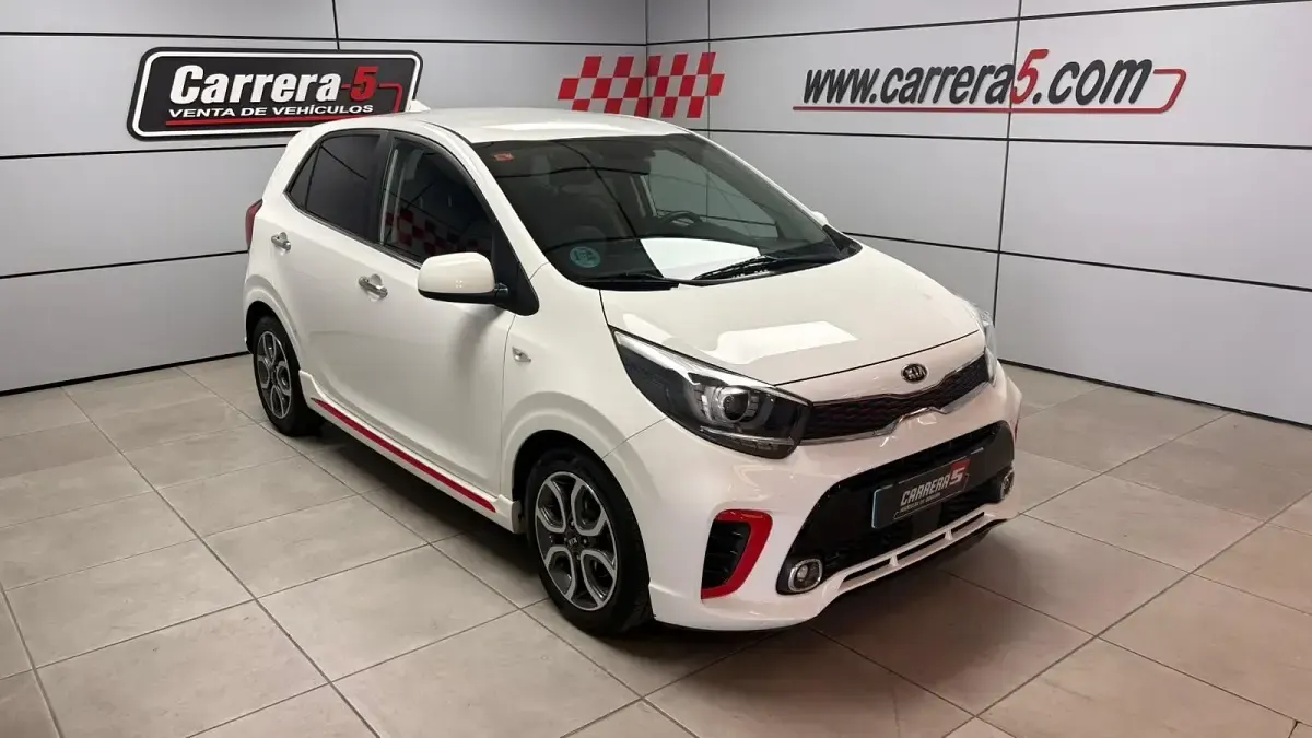 Usado Kia Picanto GT-Line 84 CV (61 kW) 2019 Blanco Utilitario