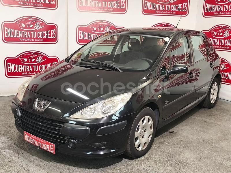 Usado Peugeot 307 110 CV (80 kW) 2007 Negro Berlina
