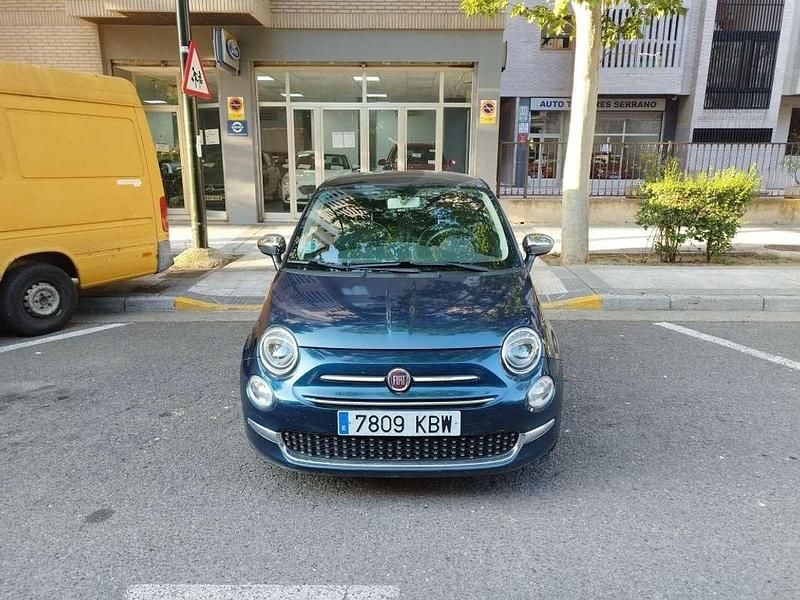 Usado Fiat 500 Lounge 69 CV (50 kW) 2017 Azul Utilitario