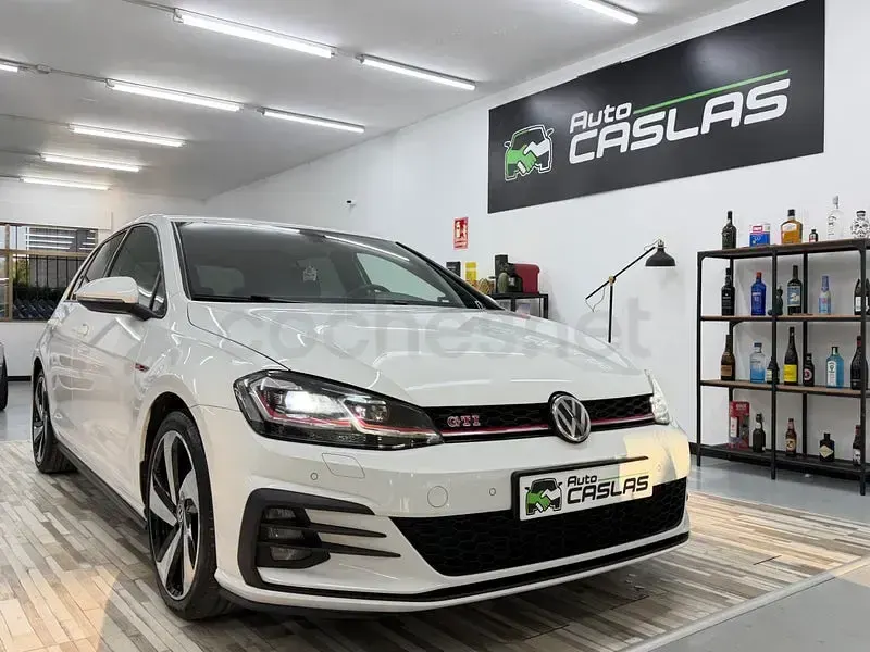 Usado VW Golf VII GTI 245 CV (180 kW) 2018 Blanco Berlina