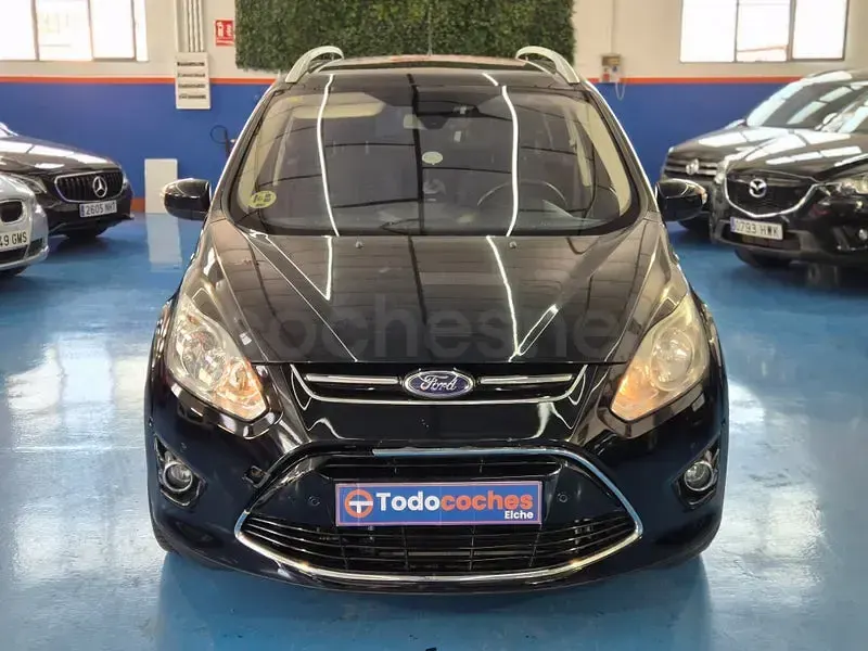 Usado Ford Grand C-Max Titanium 115 CV (84 kW) 2013 Negro Monovolumen