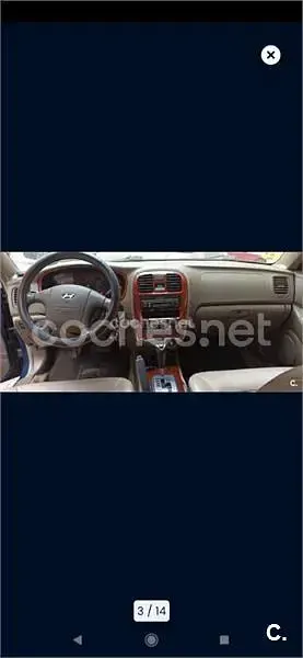 Usado Hyundai Sonata GLS 172 CV (126 kW) 2004 Azul Berlina