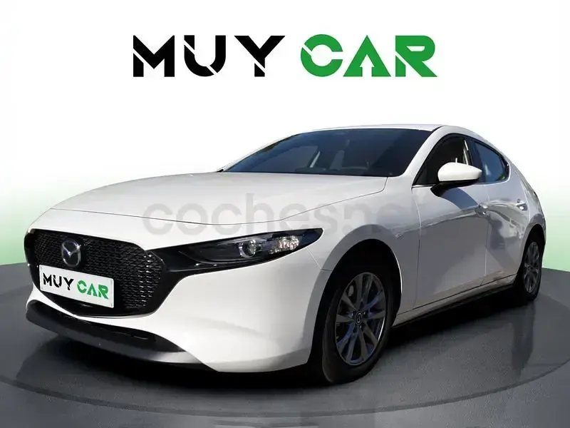 Usado Mazda 3 Prime-Line 140 CV (102 kW) 2025 Blanco Berlina