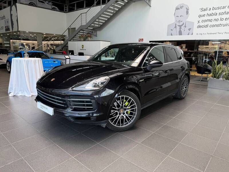 Negro jet metalizado Usado 2019 Porsche Cayenne SUV | 61.500 € (Precio justo) - Imagen 1/4