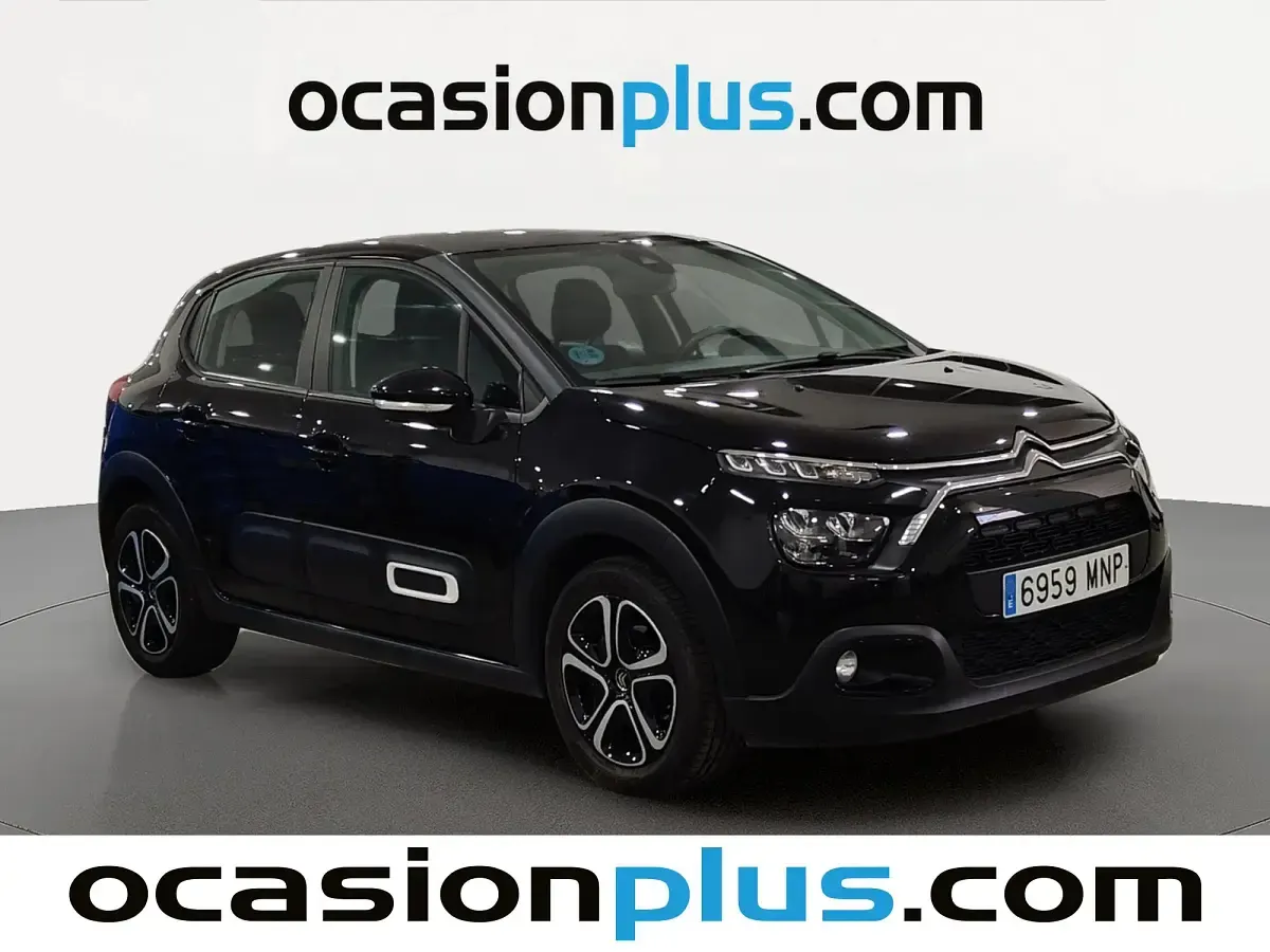 Usado Citroën C3 PureTech 83 CV (61 kW) 2024 Negro Utilitario