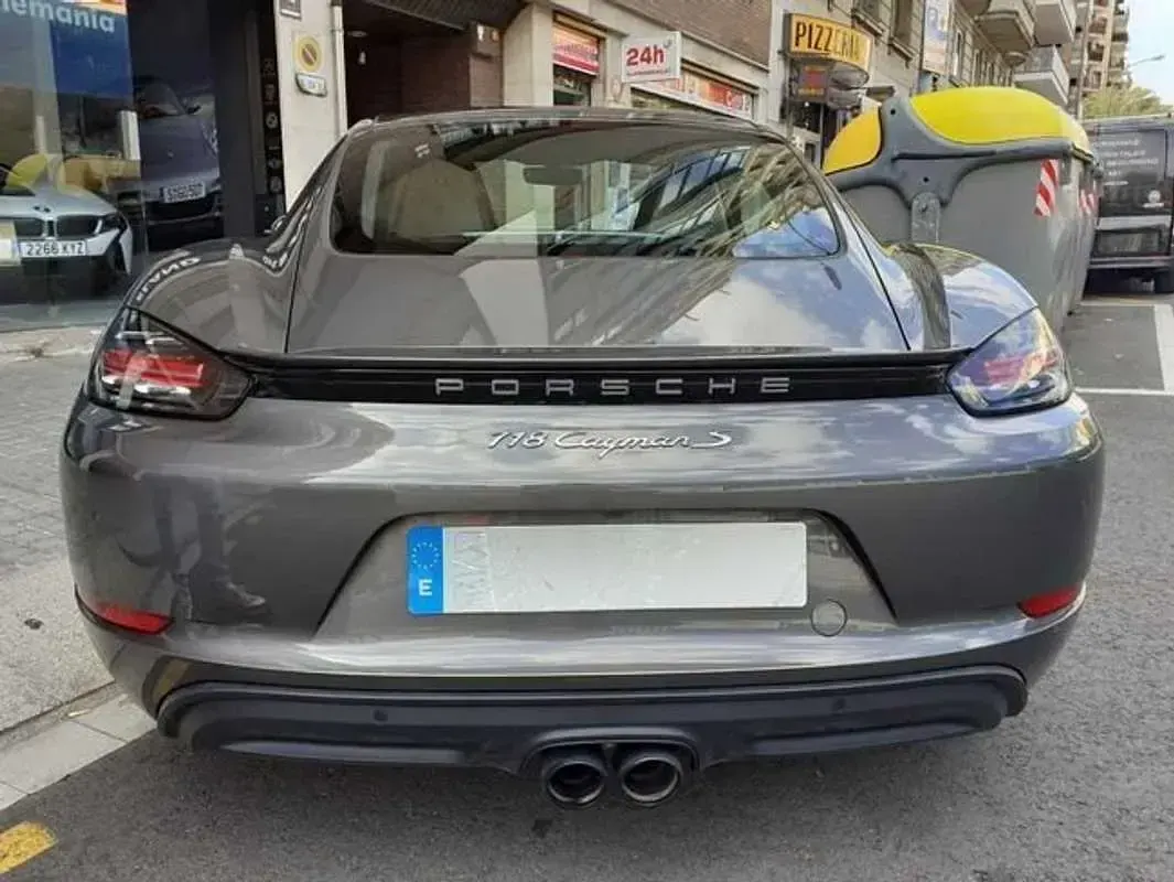 Usado Porsche 718 349 CV (256 kW) 2018 Gris Descapotable