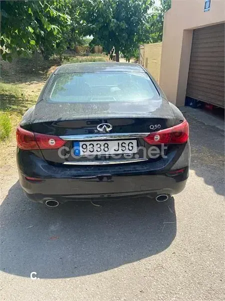 Usado Infiniti Q50 Premium 170 CV (125 kW) 2016 Negro Berlina