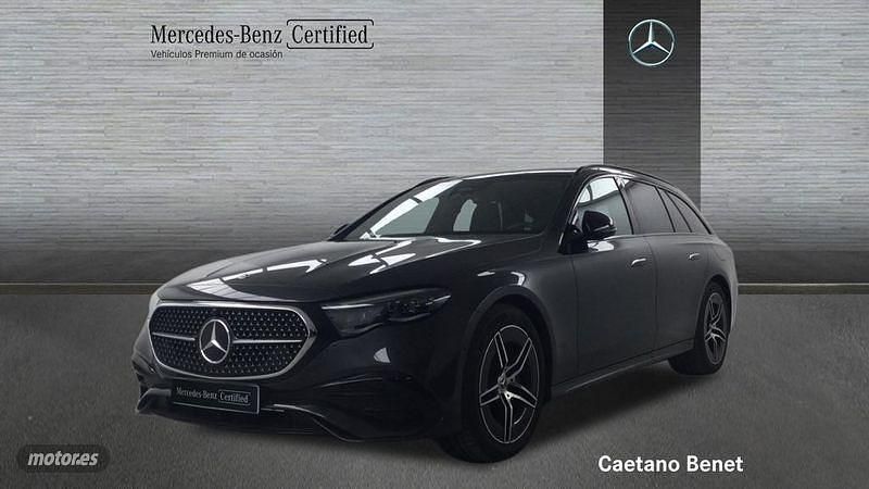 Verde Usado 2024 Mercedes E300 Advanced Plus | 54.900 € (Buen precio) - Imagen 1/4
