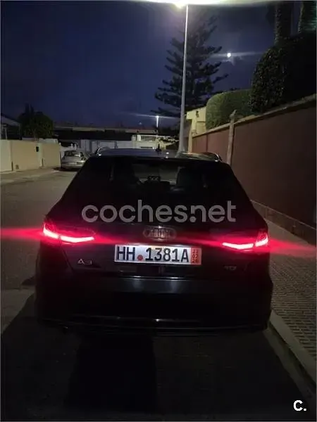 Usado Audi A3 S-Line 150 CV (110 kW) 2014 Negro Berlina
