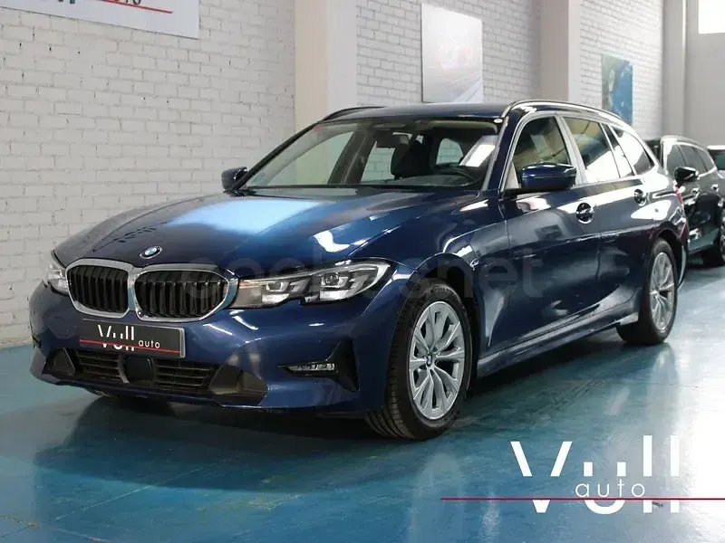 Usado BMW 320e Advantage 190 CV (139 kW) 2021 Azul Familiar