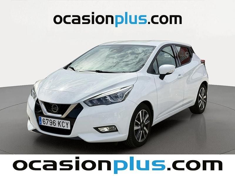 Usado Nissan Micra Acenta 73 CV (53 kW) 2017 Blanco Utilitario