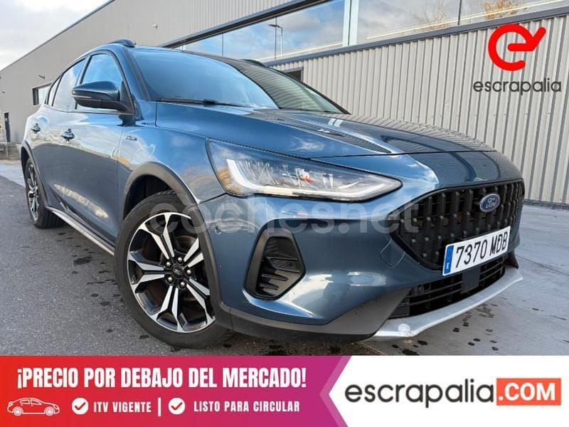 Azul Usado 2022 Ford Focus Active Familiar | 15.500 € (Super precio) - Imagen 1/4
