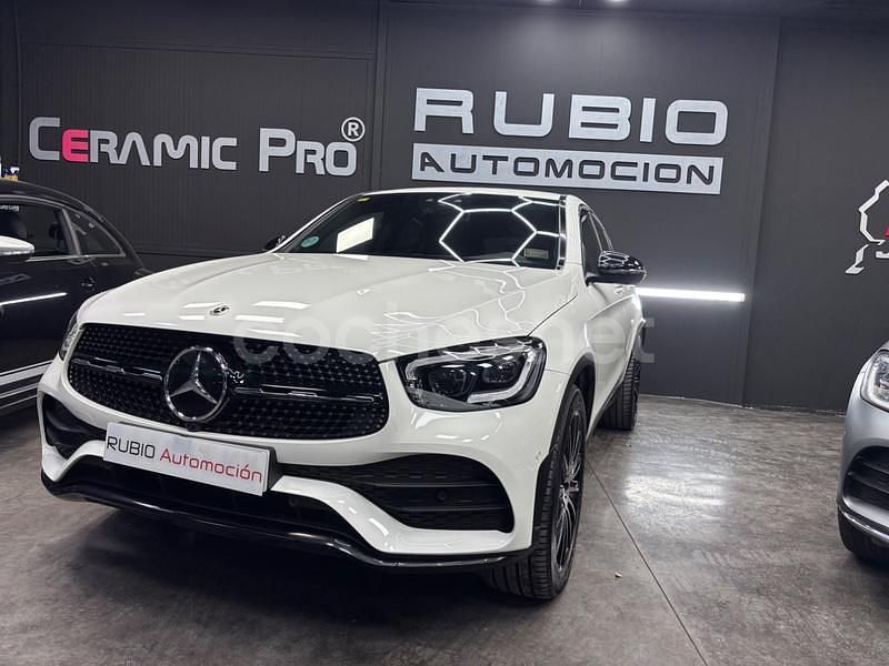 Usado Mercedes GLC220 194 CV (142 kW) 2020 Blanco Coupe