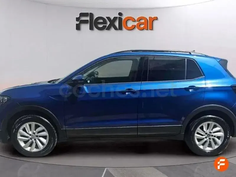 Usado VW T-Cross Advance 95 CV (69 kW) 2021 Azul SUV