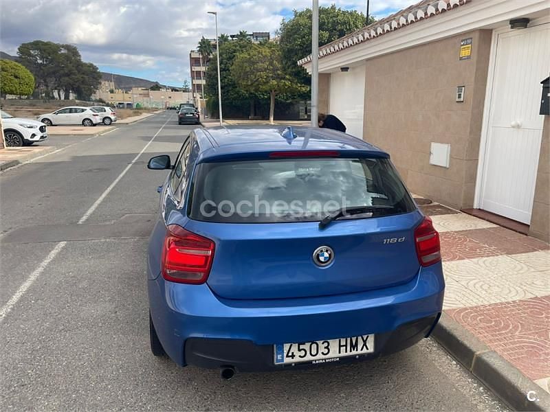 Usado BMW 118 M Sport 143 HP (105 kW) 2012 Azul Citadino