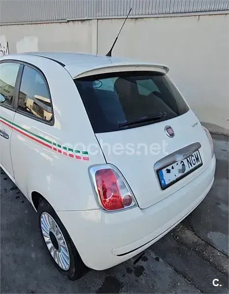 Usado Fiat 500 85 CV (62 kW) 2012 Beige Berlina