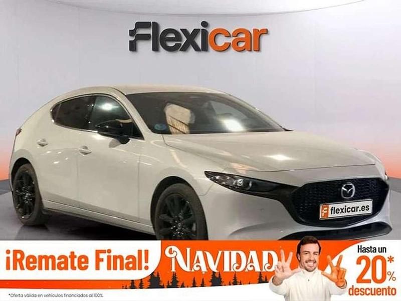 Gris Usado 2024 Mazda 3 Exclusive-Line Berlina | 20.390 € (Super precio) - Imagen 1/4