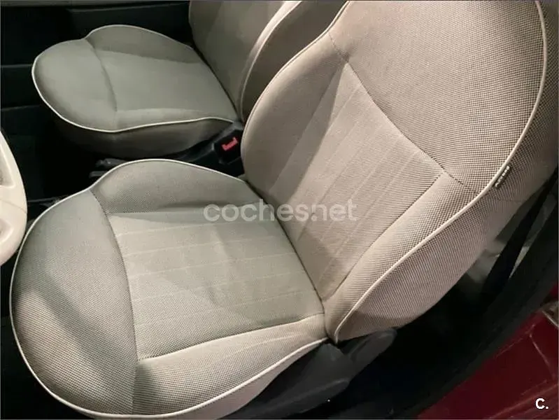 Usado Fiat 500 Lounge 69 CV (50 kW) 2010 Rojo Berlina