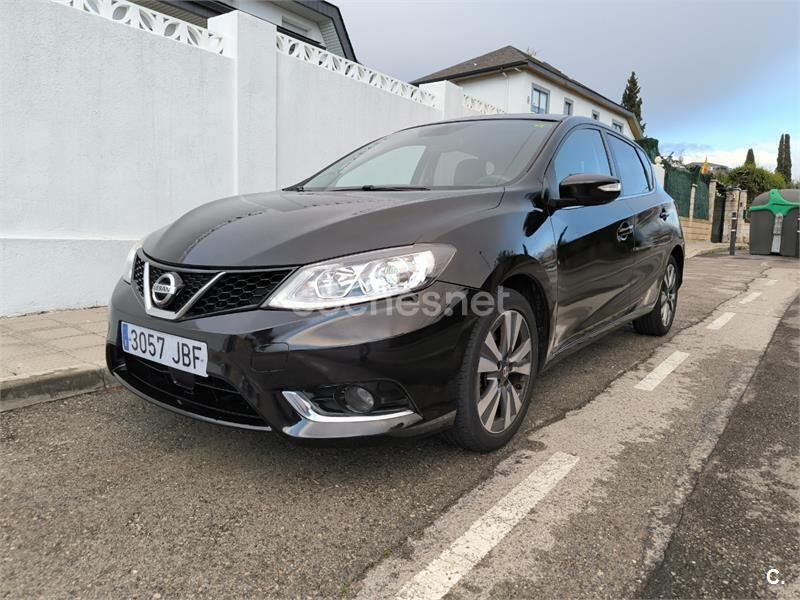 Negro Usado 2015 Nissan Pulsar Tekna Berlina | 7700 € (Precio justo) - Imagen 1/4