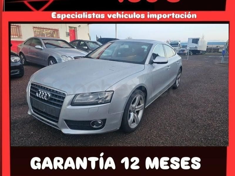 Gris / plata Usado 2010 Audi A5 Sportback Utilitario | 9500 € (Buen precio) - Imagen 1/4