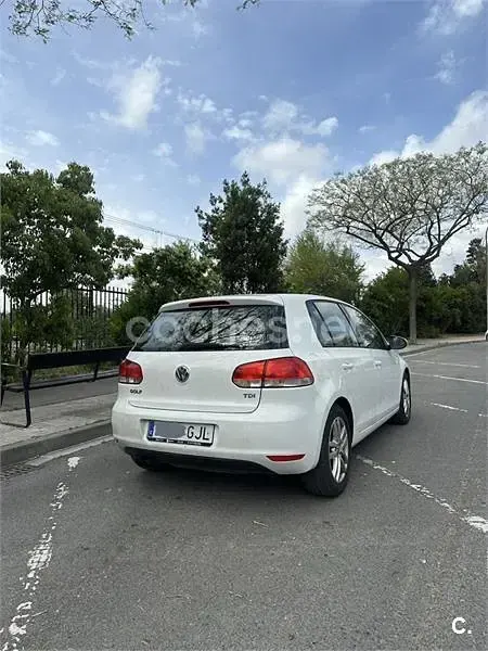 Usado VW Golf VI Advance 110 CV (80 kW) 2008 Blanco Utilitario