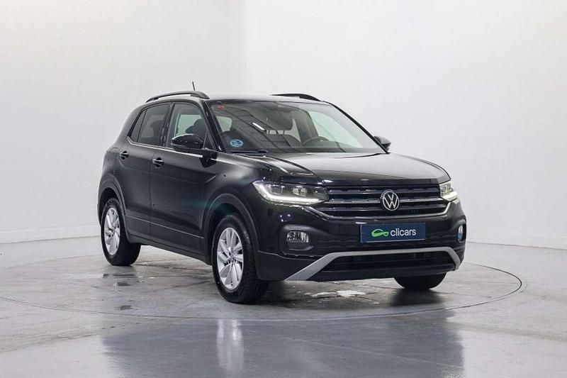 Usado VW T-Cross Advance 110 CV (80 kW) 2021 Negro SUV