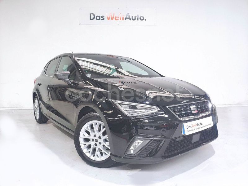 Negro Usado 2024 Seat Ibiza Berlina | 16.990 € (Precio justo) - Imagen 1/4