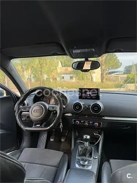Usado Audi A3 Attraction 150 CV (110 kW) 2013 Gris / plata Berlina