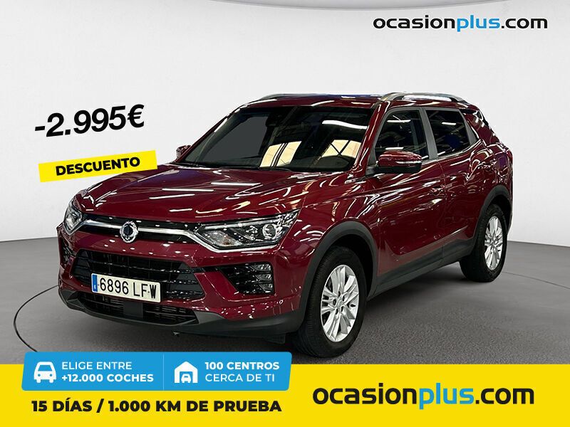 Rojo Usado 2020 Ssangyong Korando Limited SUV | 19.200 € (Precio justo) - Imagen 1/4
