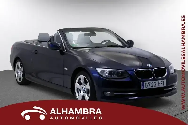 Usado BMW 320 Cabriolet 170 CV (125 kW) 2011 Azul Descapotable