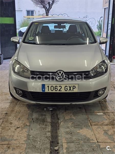 Usado VW Golf VI Sport 105 CV (77 kW) 2010 Gris / plata Utilitario