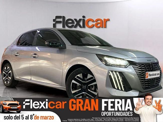 Usado Peugeot 208 Allure 100 CV (73 kW) 2025 Gris Utilitario