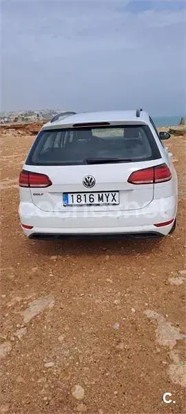 Usado VW Golf VII Advance 115 CV (84 kW) 2020 Blanco Familiar