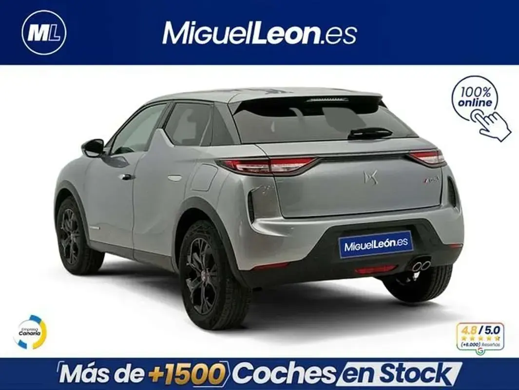 Usado DS Automobiles DS3 Crossback Performance 131 CV (96 kW) 2022 Gris SUV